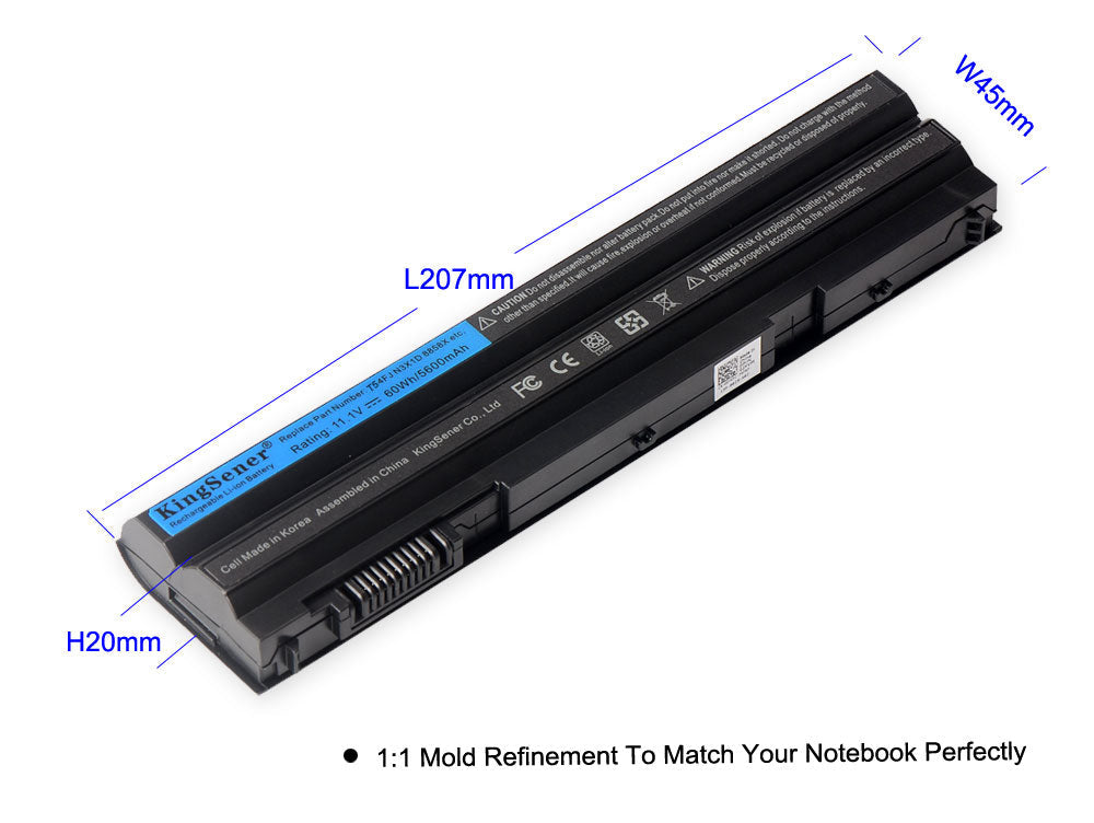 Dell-Latitude-T54SJ-60WH/5600mAh-Laptop-Battery