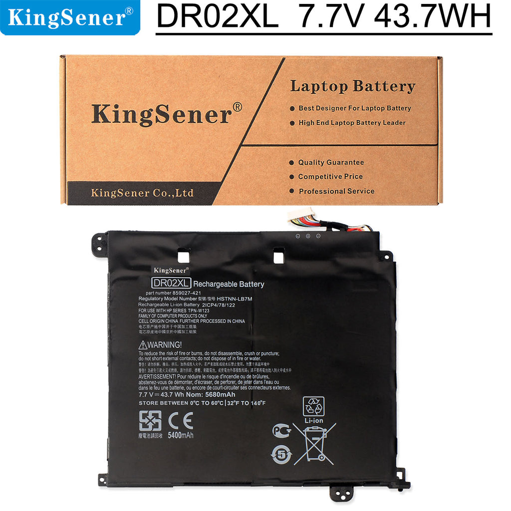 Kingsener DR02XL Laptop Battery for HP Chromebook 11 G5 Series 859027-1C1 859357-855 HSTNN-IB7M 859027-121 7.7V 43.7Wh