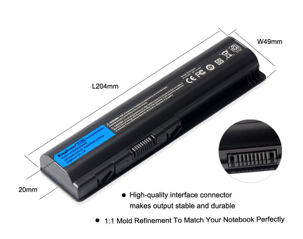 Kingsener EV06 Laptop Battery For Hp 484170-001 484170-002 484171-001 485041-001 HSTNN-XB79 HSTNN-IB72 HSTNN-DB72 HSTNN-LB73