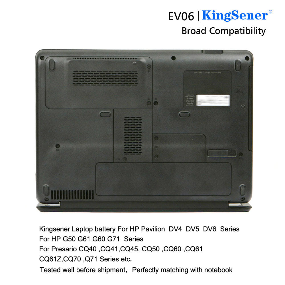 Kingsener EV06 Laptop Battery For Hp 484170-001 484170-002 484171-001 485041-001 HSTNN-XB79 HSTNN-IB72 HSTNN-DB72 HSTNN-LB73