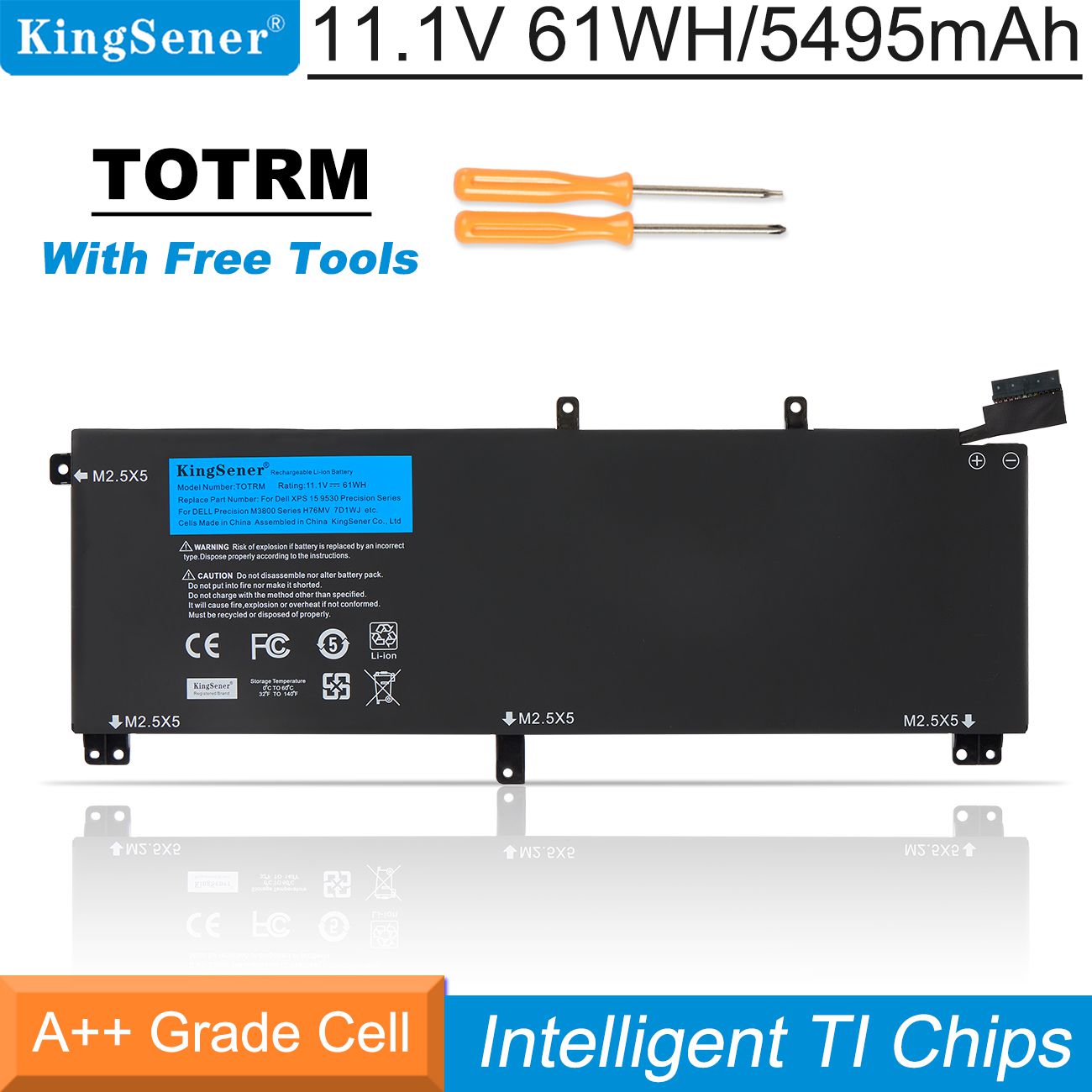 Dell-Alienware-61WH-5495mAh-TOTRM-Laptop-Battery