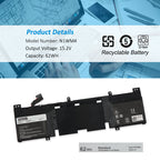 Dell-Alienware-62WH-4079mAh-3V806 N1WM4-Laptop-Battery