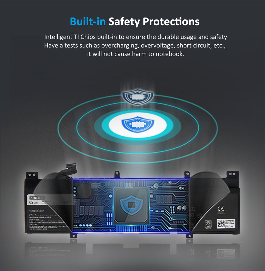 Dell-Alienware-62WH-4079mAh-3V806 N1WM4-Laptop-Battery