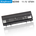 KingSener N5YH9 筆記型電池適用於戴爾 Latitude E5440 E5540 VJXMC VV0NF 0K8HC 7W6K0 CXF66 0K8HC 9CELL 11.1V 97WH