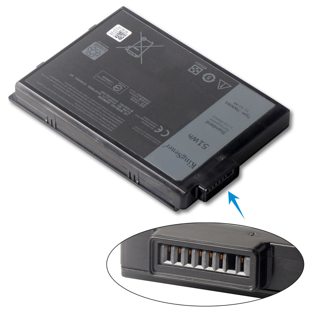 Dell-Latitude-7WNW1-laptop-battery-51WH