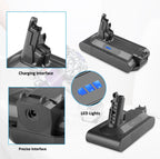 Kingsener V10 Vacuum Cleaner Battery For Dyson V10 SV12, V10 Motorhead V10 Absolute V10 Animal V10 Cordless V10 Total Cleaner V10 Fluffy V10 206340 969352-02 969042-01