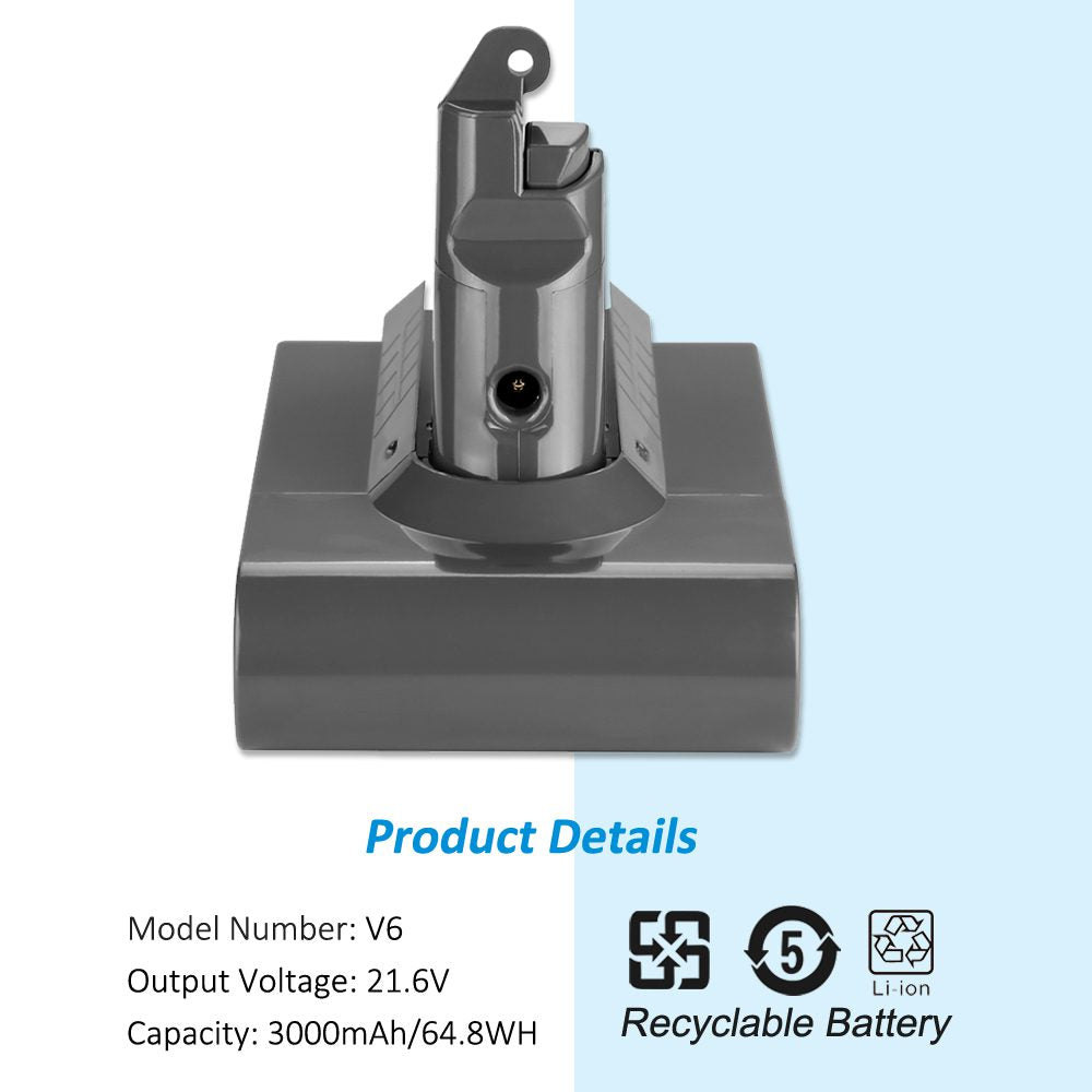 Dyson-V6-64.8WH-Vacuum-Cleaner-Battery