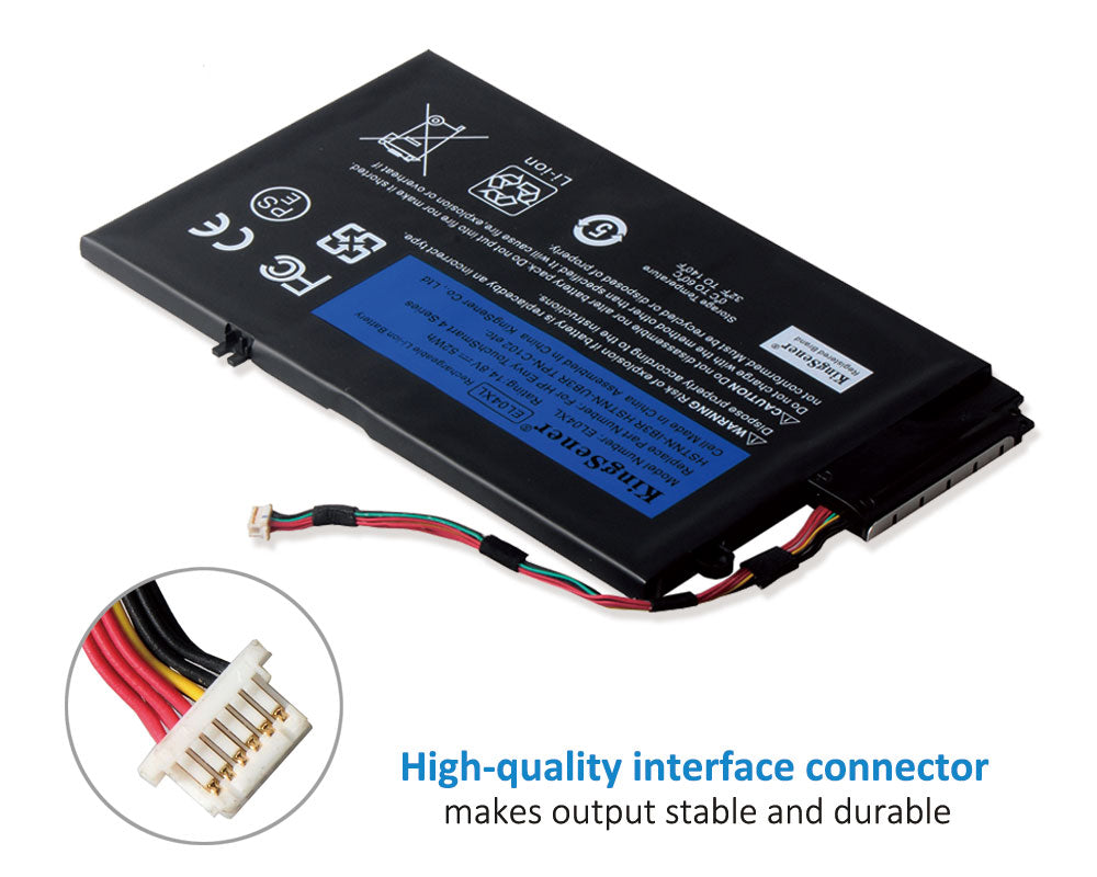 Kingsener EL04XL Laptop Battery for ENVY 4-1126TU 4-1151er 4-1007TX 4-1008tx 4-1218TU 4-1030US HSTNN-UB3R 681949-001