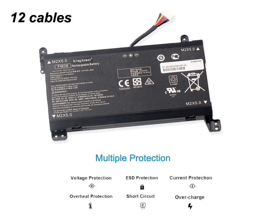 Kingsener-FM08-laptop battery-5973mAh