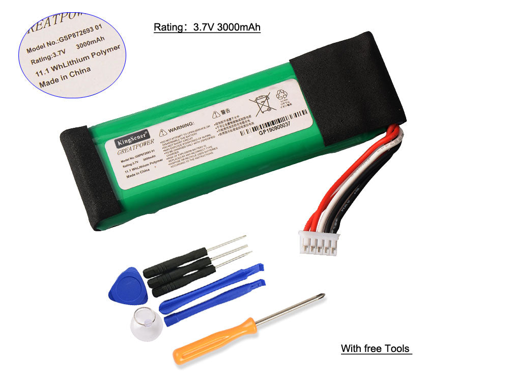Battery-Replacement-JBL-Flip-3-3000mAh