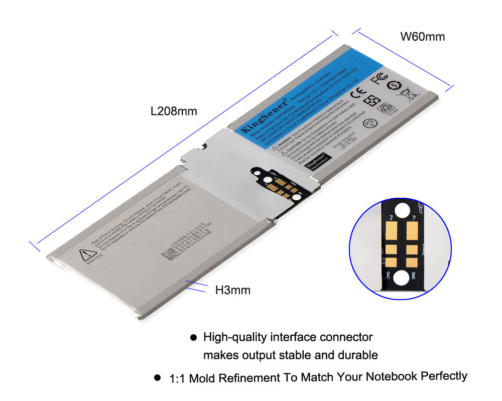 Microsoft-Surface-G3HTA020H-Screen-Battery-2387mAh