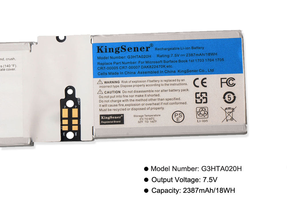 Microsoft-Surface-G3HTA020H-Screen-Battery-2387mAh