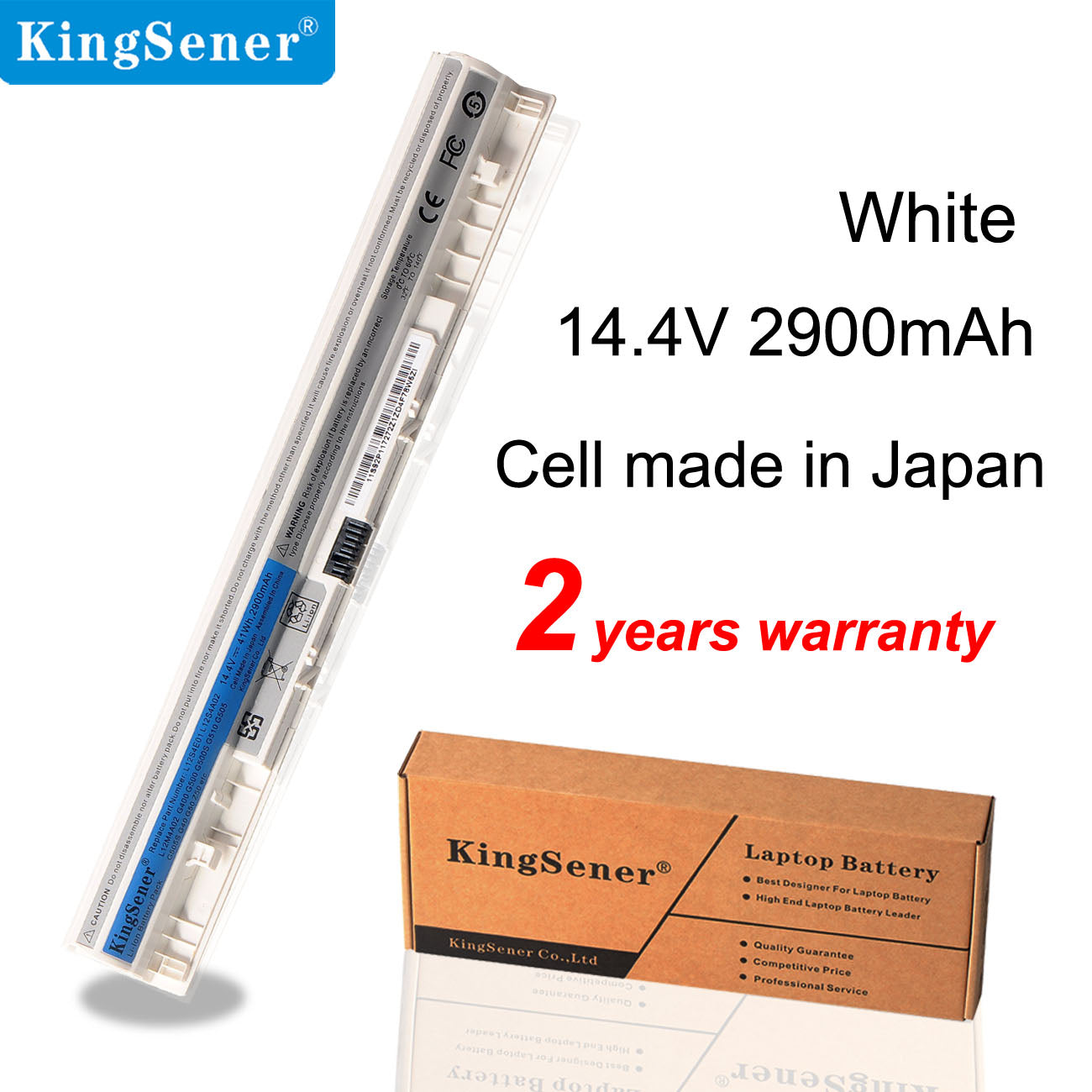 KingSener L12S4E01 L12M4E01 Battery for Lenovo G400S G410S G500