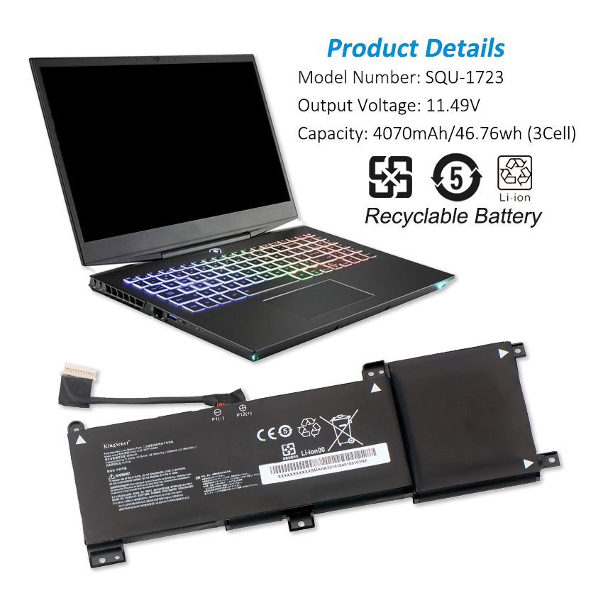 GIGABYTE-AORUS-SQU-1723/SQU-1724-Laptop-Battery