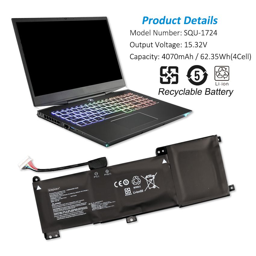GIGABYTE-AORUS-SQU-1723/SQU-1724-Laptop-Battery