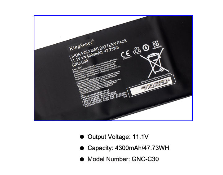 Gigabyte-GNC-C30-Laptop-battery-4300mAh