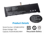 GY5482132PHV-7.6V-9150mAh-69.54WH-Li-polymer-Battery