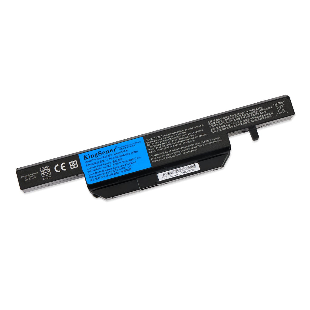 Hasee-W650BAT-6-62.16WH-1600-Laptop-Battery