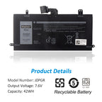 DELL-Latitude-J0PGR-42WH/5250mAh-Laptop Battery