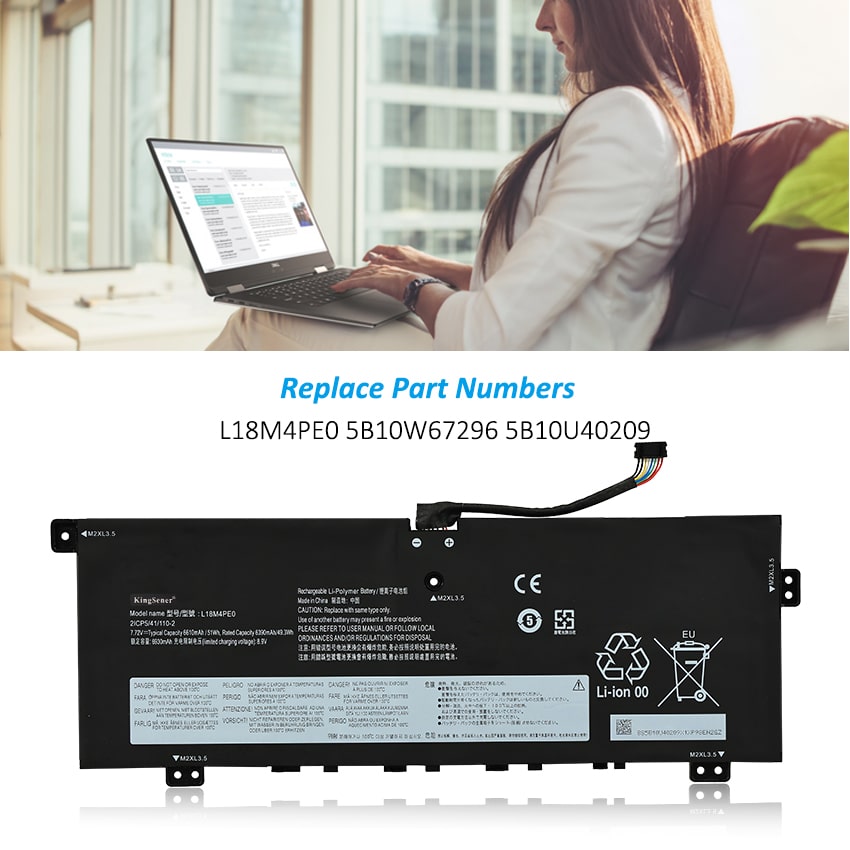 Kingsener-L18M4PE0-laptop battery-6610mAh