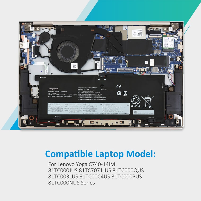 Kingsener-L18M4PE0-laptop battery-6610mAh