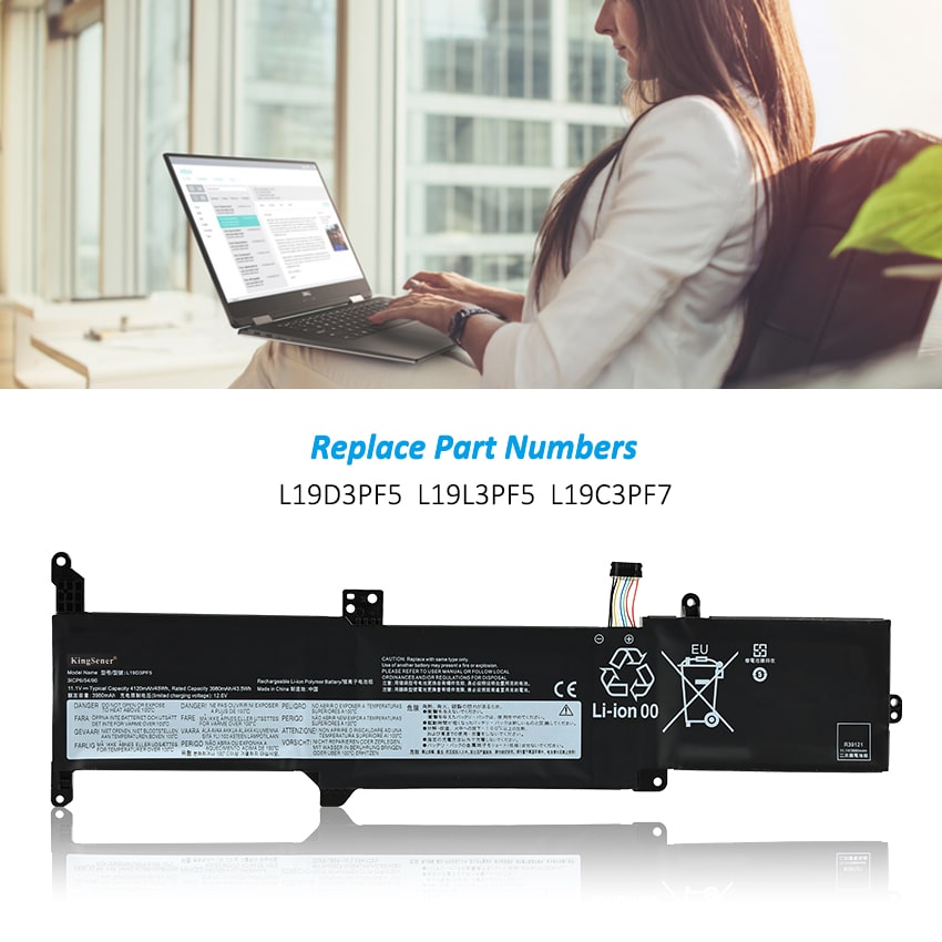 Kingsener-L19D3PF5-laptop battery-4120mAh