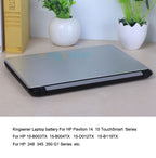KingSener LA04 Battery For HP Pavilion TouchSmart 14 15  HSTNN-YB5M HSTNN-UB5N HSTNN-UB5M 728460-001 HSTNN-Y5BV