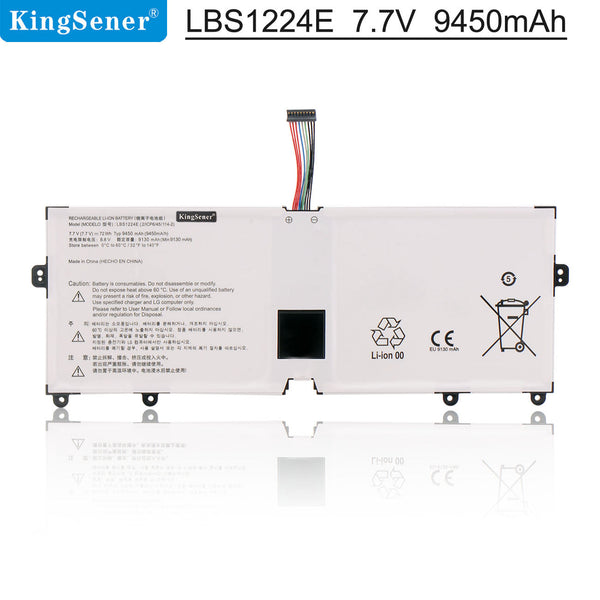 LBS1224E Laptop Battery For LG Gram 13Z980 14Z990 15Z980 - 7.7V 72Wh Replacement Battery
