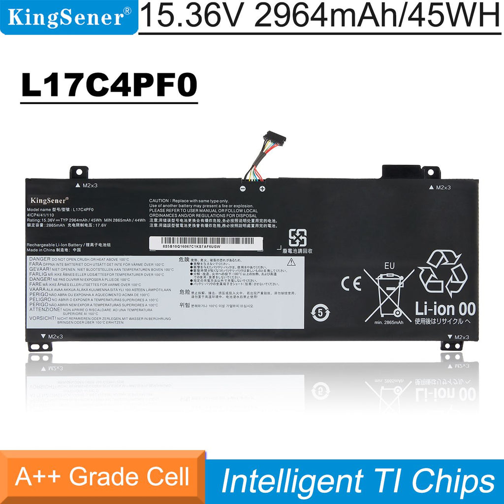    Lenovo-IdeaPad-45WH-2964mAh-L17C4PF0-Laptop-Battery
