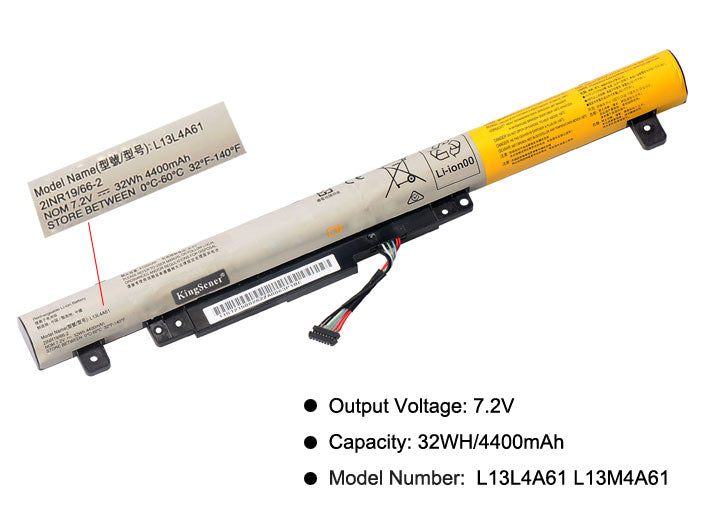Lenovo-IdeaPad-L13L4A61-Laptop-Battery-4400mAh