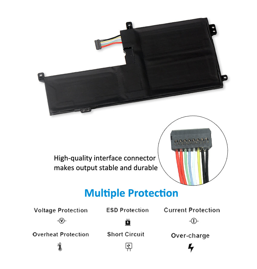 Kingsener L18M3PF2 3280mAh/36WH Laptop Battery For Lenovo IdeaPad L340 L340-15API L340-15IWL V155-15API L18D3PF1 L18L3PF1 L18C3PF2 5B10T03402