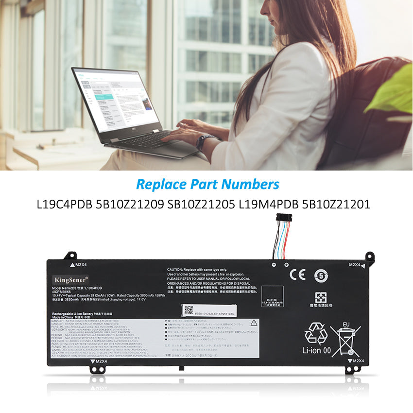 Lenovo-ThinkBook-L19C4PDB-60WH-Laptop-Battery