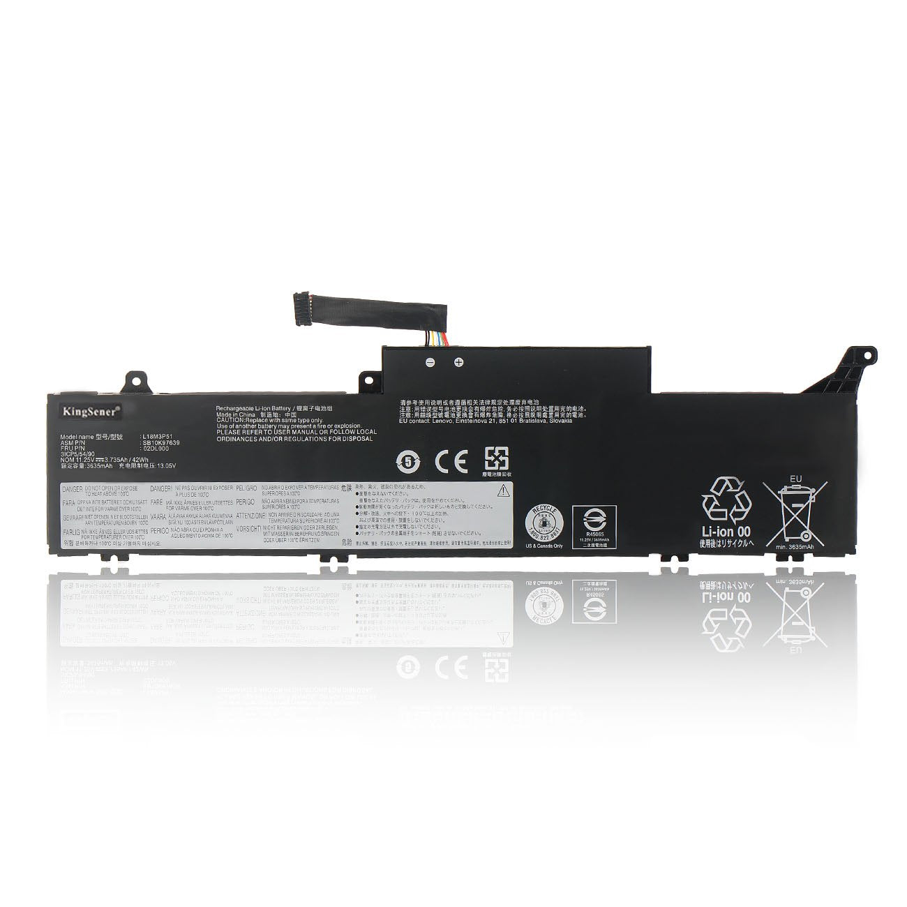 Lenovo-ThinkPad-L18M3P51-3.735Ah/42WH-Notebook-Battery