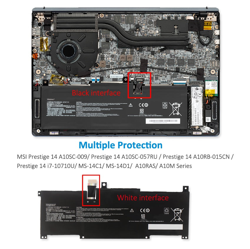 MSI-Prestige-BTY-M49-52.4WH-Laptop-battery