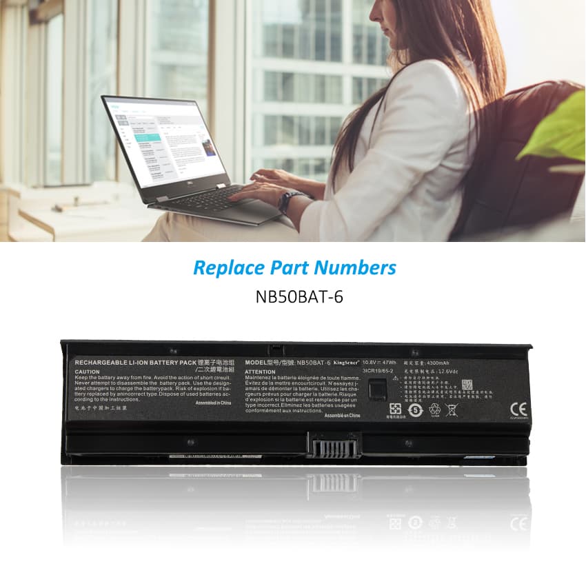 Kingsener-NB50BAT-6-laptop battery-47Wh