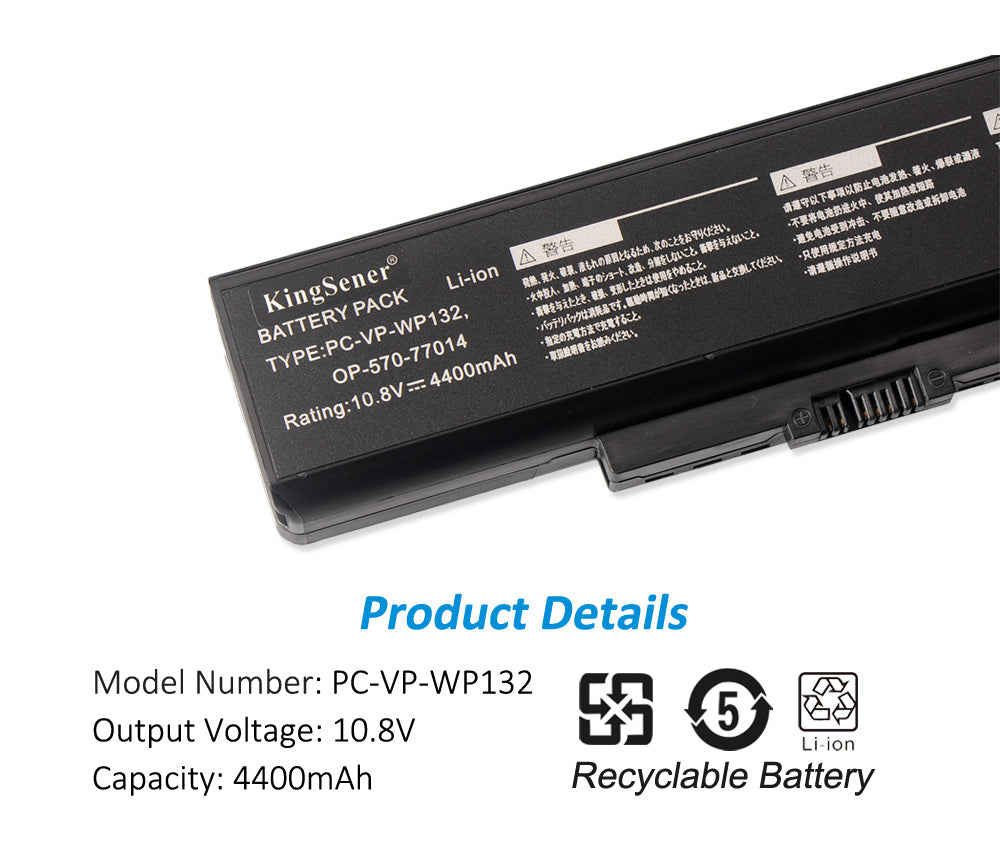 NEC-PC-VP-WP132-4400mAh-Laptop-Battery