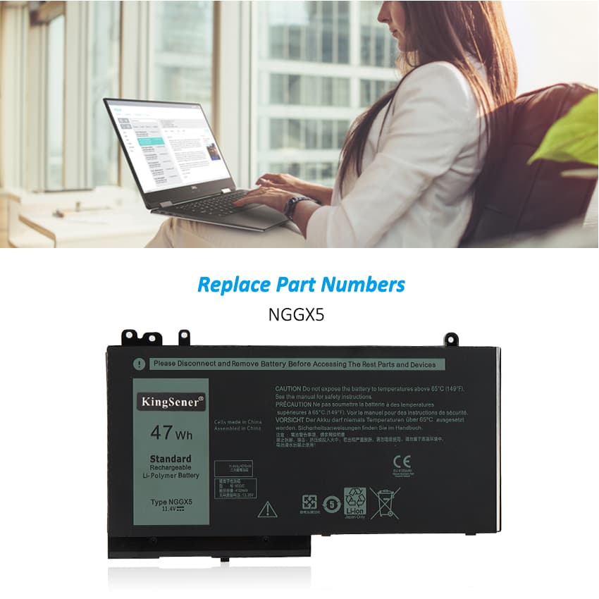 Kingsener-NGGX5-laptop battery-4123mAh
