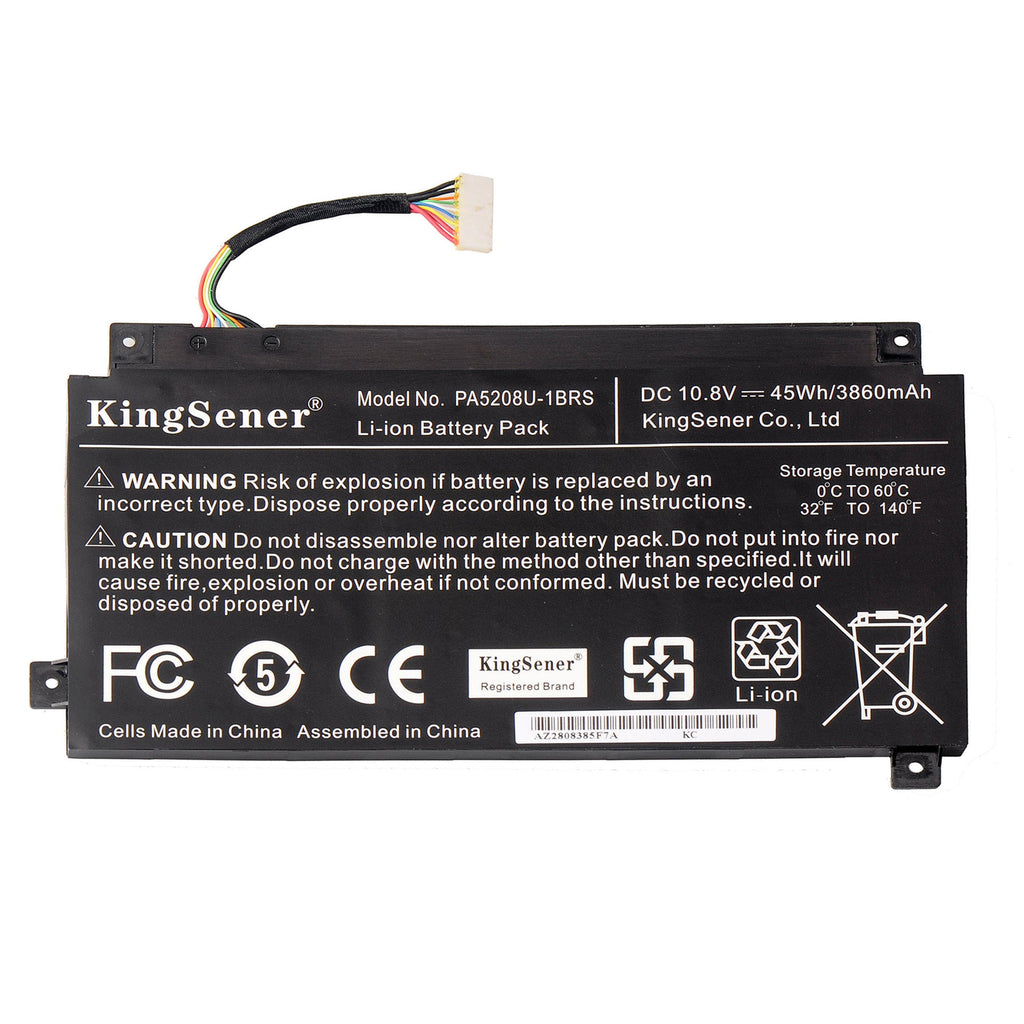 美國倉庫 KingSener PA5208U-1BRS PA5208U 電池適用於東芝 Chromebook CB30 CB35 CB35-B3340 CB35-B3330 適用於 Satellite E45W P55W L55W-C L55