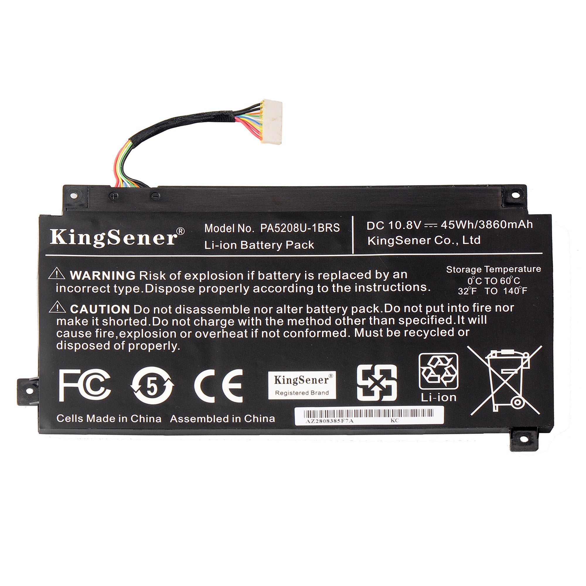 Bateria KingSener PA5208U-1BRS PA5208U para Toshiba Chromebook CB30 CB35 CB35-B3340 CB35-B3330 para Satellite E45W P55W L55W-C L55