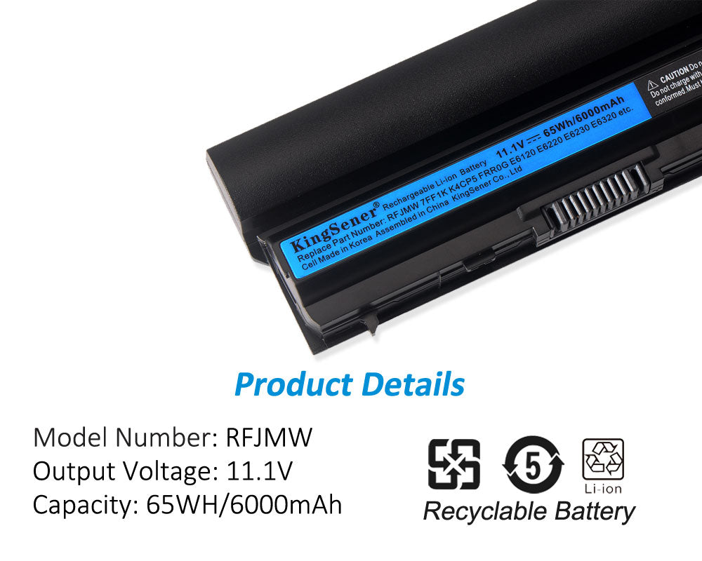 DELL-RFJMW-notebook-battery-6000mAh