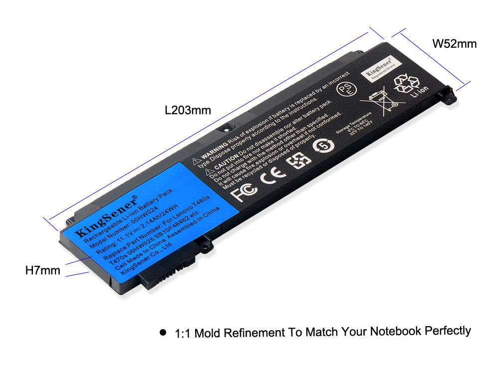 Lenovo-Laptop-Battery-T460S-24-WH