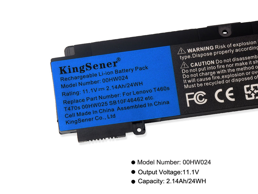 Lenovo-Laptop-Battery-T460S-24-WH