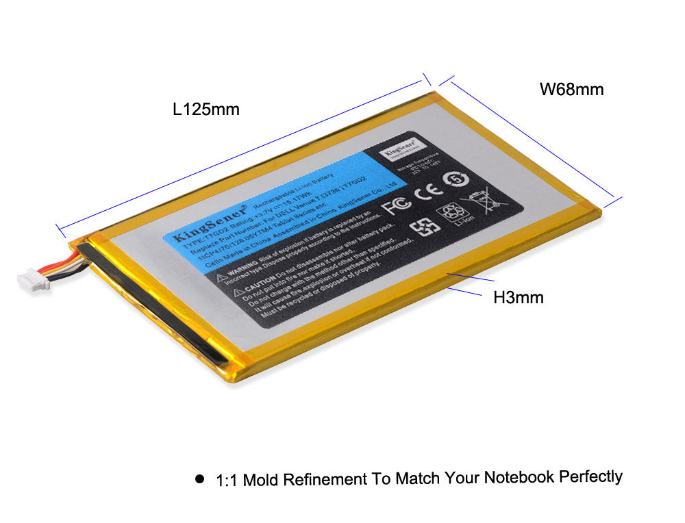 DELL-Venue-T7GD2-notebook-battery-15.17WH
