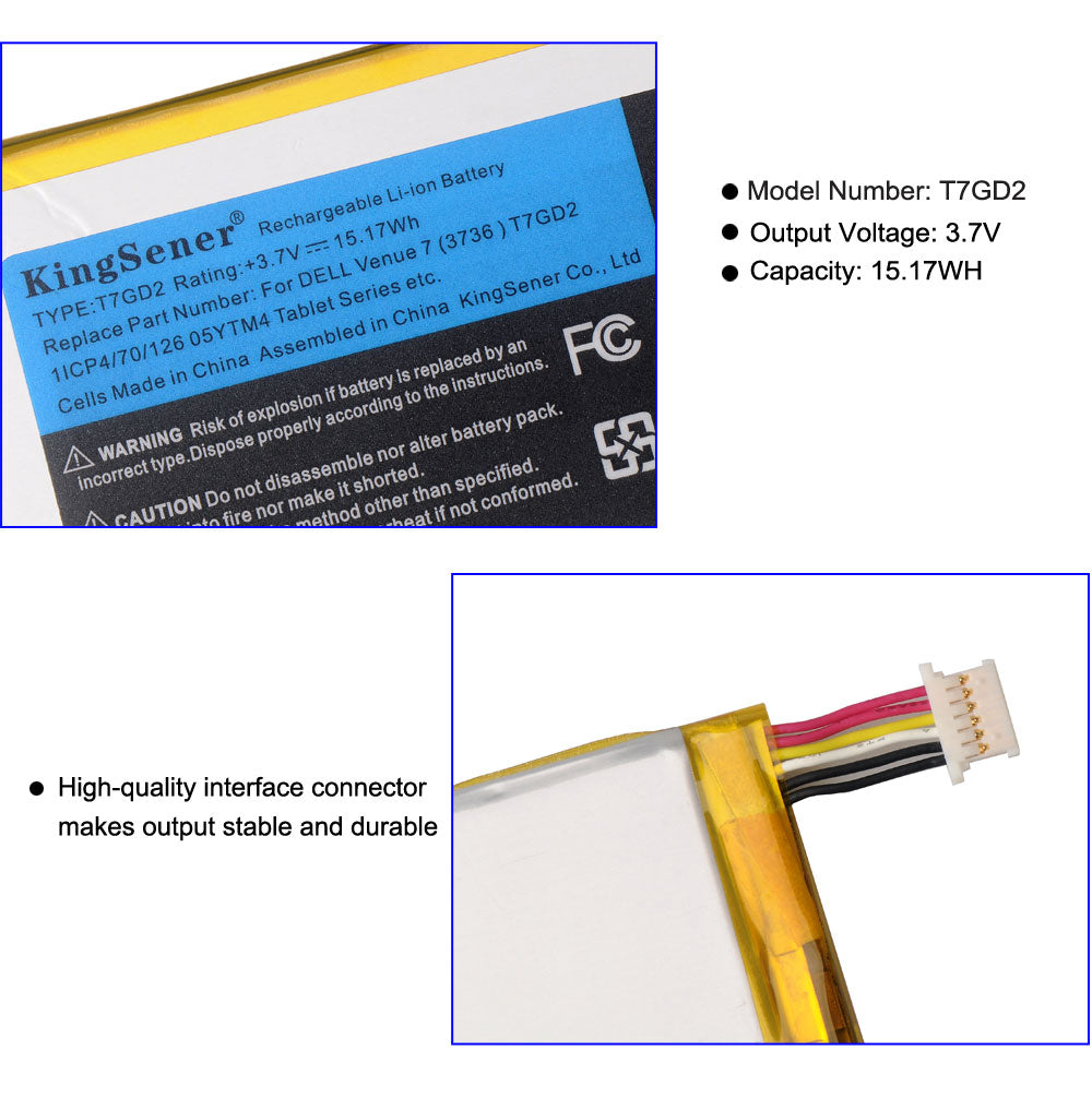 DELL-Venue-T7GD2-notebook-battery-15.17WH