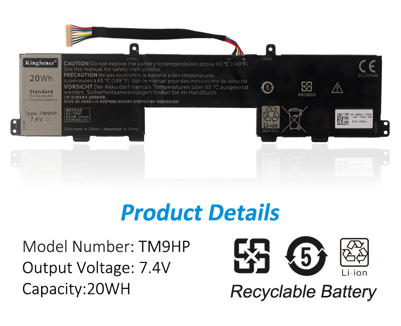 DELL-Latitude-TM9HP-20WH-Laptop-Battery
