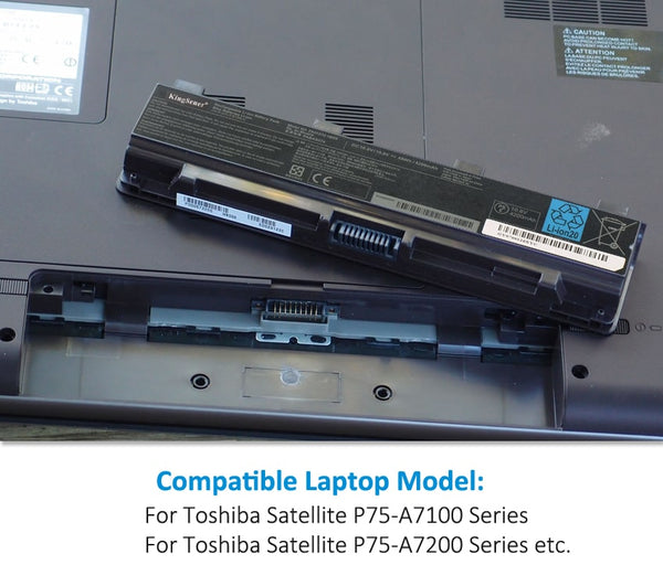 Vhbw Batteria Compatibile Per Toshiba Satellite P75-A, P70-A - 4200mAh, 10.8V, Li-Ion - Sostituisce P000573260, PA5121U-1BRS - 3