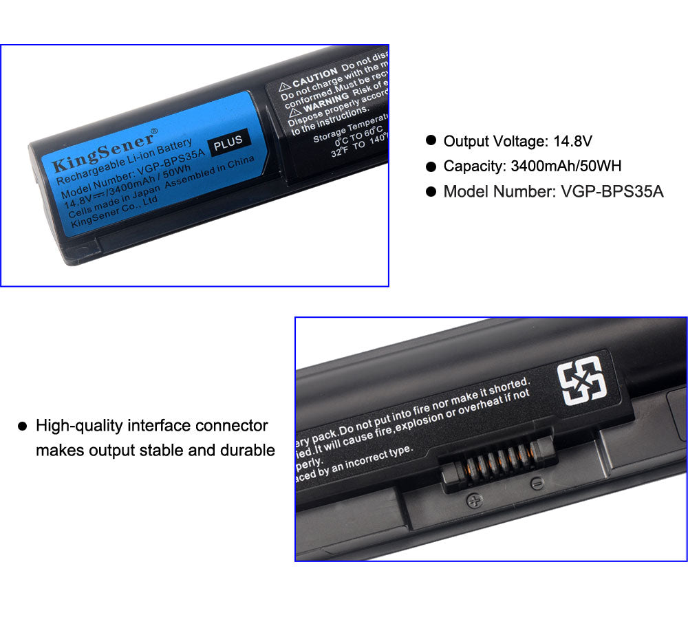 SONY-VAIO-VGP-BPS35A-40WH-Laptop-Battery