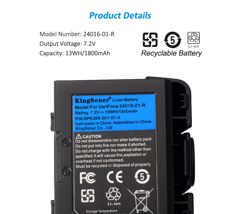 Verifone-24016-01-R-1800mAh-Battery