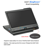 KingSener Korea Cell X220T Tablet Battery For Lenovo Thinkpad X230T 45N1078 45N1079 45N1075 45N1077 45N1074 67+ 11.1V 63WH