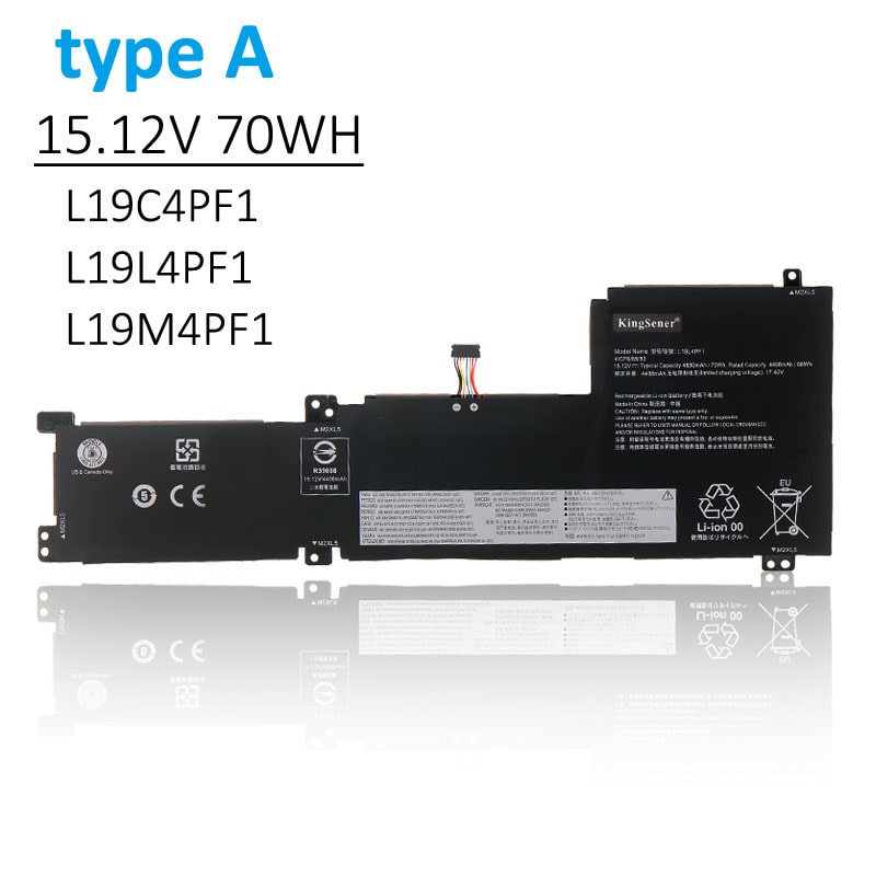 Kingsener-L19M3PF6-laptop battery-5005mAh